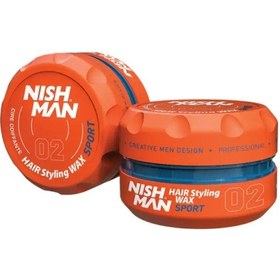 Resim Nıshman 02 No Saç Şekillendirici Wax 150 Ml 