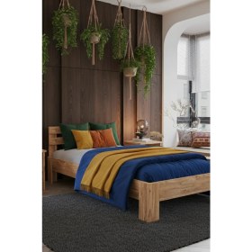 Resim Renazzo Mobilya Letto Tek Kişilik Modern Genç Karyolası - 1. Sınıf Mdf Şık Sarsılmaz ve Kompakt Tasarım Karyola 