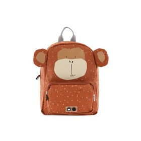 Resim Trixie Backpack - Mr Monkey Unisex Çocuk Kahverengi Sırt Çantası 