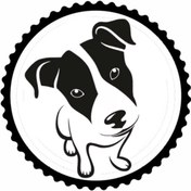 Resim Kıvırcıkyoga Sevimli Köpek Tasarım 5.Model Sticker 10 x 10 cm 
