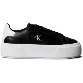 Resim Calvin Klein FLATFORM LACE UP LTH MG 