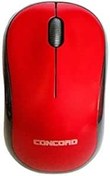 Resim CONCORD Wireless Kablosuz 3D Mouse (Kırmızı) 