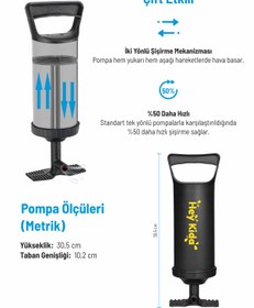 Resim Heykida Çift Yönlü Manuel El Pompası 