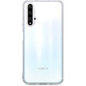 Resim Huawei Nova 5t Kılıf Antishock Ultra Koruma Sert Silikon Renksiz 