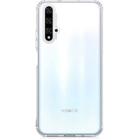 Resim Huawei Nova 5t Kılıf Antishock Ultra Koruma Sert Silikon Renksiz 