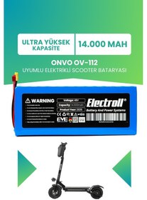 Resim Onvo Ov-112 Ultra Yüksek Kapasite Batarya 48v 14ah Pil 