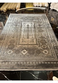 Resim Elexus Halı Diamond 3773 Koyu Gri Salon Halısı 