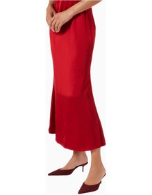 Resim Schutz 63mm Topuklu Süet Point-toe Mules, Günlük Ve Gece Zarafeti Terlik Bordo 38 
