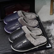 Resim Erkekler İçin Büyük Boy Tavşan Kürklü Çorap Terlik Sıcak Retro Sonbahar Ev Ayakkabısı Yatay ve Dış Mekanda - Unisex 