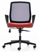 Resim Rapido Rapido C500 Sırtı Fileli Çalışma Koltuğu - Kırmızı 