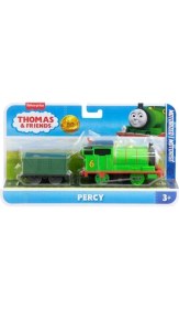 Resim Fisher-Price Thomas ve Arkadaşları Motorlu Büyük Tekli Trenler Percy JGF94 