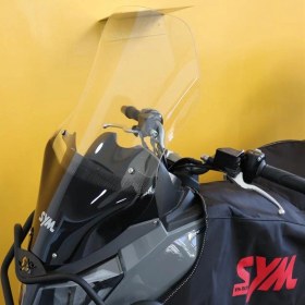 Resim Sym Jet140 Şeffaf Siperlik Camı Orta Boy Sym 