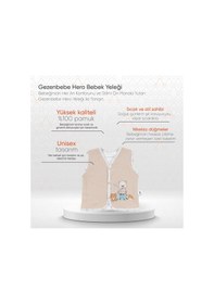 Resim Gezenbebe Hero Bebek Yeleği Bej 
