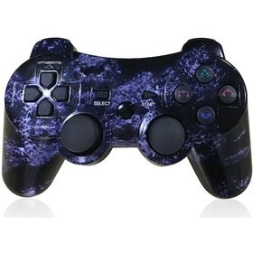 Resim Ps3 İçin Denetleyici. Playstation 3 İçin Kablosuz Kumanda Şarj Kablosu İle 6 Purple Clouds 