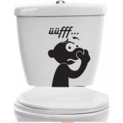 Resim Ne Verelim Size Avery Dennison Komik Uff Koku Dekoratif Klozet Banyo Sticker 