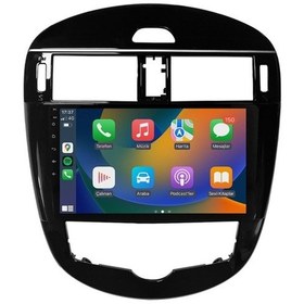 Resim Nissan Pulsar 2016-2020 6gb Ram 64gb Hafıza 8 Çekirdek Carplay Kamera Android Multimedya 9" 