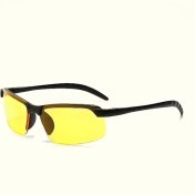 Resim Willowhaven Ultra Hafif Gece Görüş Sürüş Gözlüğü Tac Lens Anti Glare Yorgunluk Giderici Tr Çerçeve Nvg 2 Adet Gri Cam 12+ 