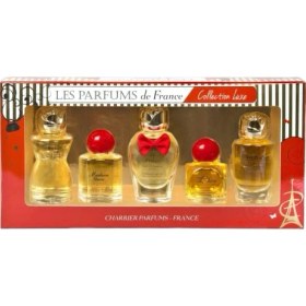 Resim Les Parfüms Charrier Parfums Les Parfums De France Collection Luxe Edp 5'Li Kadın Parfüm Seti 