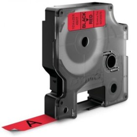 Resim Cestag 45017 D1 Uyumlu Şerit Kırmızı - Siyah 12 MM x 7 M 