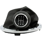 Resim Affute 5 Hızlı Dişli Vites Dişli Dişli Çubuğu Yürüyüşü Önyükleme Kiti Deri Vardiya Hentbol Gol Pointer Saveiro Parati 2004-2010 (Yurt Dışından) 