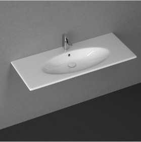 Resim İsvea Sistemax Clear Flat Lavabo 121 Cm 