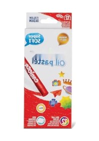 Resim Eğitici Yağlı Pastel Boya Kalemi Seti - 12 Renk 0 
