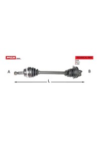 Resim Mga Aks Komple Sol Abslı Master Iı 2.5 G9u MR00-MGA-70301 