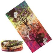 Resim Yingfu Çok Fonksiyonlu Bebek Bandana - Haki Kamuflaj Desenli Sihirli Yüz Eşarpkoyu Koyu Haki 