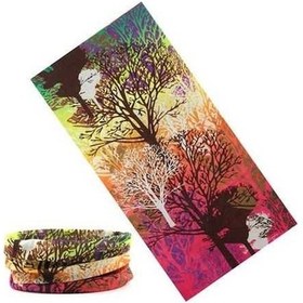 Resim Yingfu Çok Fonksiyonlu Bebek Bandana - Haki Kamuflaj Desenli Sihirli Yüz Eşarpkoyu Koyu Haki 