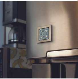 Resim İtalyan Deseni Baskılı Mdf Magnet 7x7 294 