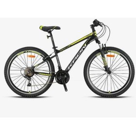Resim Kron Vortex 4.0 - 26 Mtb - 16' - 21 Vites - V.b. - Mat Siyah-Gri/neon Sarı 
