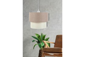 Resim EVLİGHT DEKO PASTA 25'LİK PUDRA BEYAZ SARKIT AVİZE 
