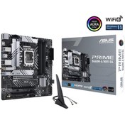 Resim ASUS Prime B660M-A Wıfı D4 Intel B660 5333 Ddr4 Lga1700 Matx Anakart 