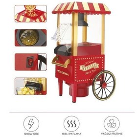Resim Torima TPM-01 Yağsız Mısır Patlatma Popcorn Makinesi 