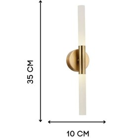 Resim Umut Modern Ledli Eskitme Kablolu Aplik Eskitme 