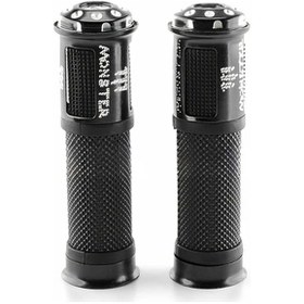 Resim Tongdashop Siyah Moto Gidon - Dayanıklı Alüminyum Alaşım, Ergonomik Kavrama, Harley Yamaha Suzuki Honda Uyumlu 