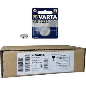 Resim 100 Adet Varta CR2032 3V Lityum Para Pil 