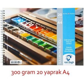 Resim Van Gogh Suluboya Bloğu 300 G 20 Yp A4 