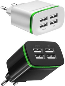 Resim JUDAS A7 Universal Çoklu Şarj Adaptörü 4 Port 48 W -2 Adet 