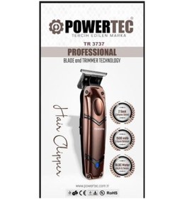 Resim Powertec TR-3737 Sakal Ense Tıraş Makinesi 