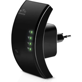 Resim Lineon 300MBPS Wifi Repeater - Router Kablosuz Aktarıcı Siyah 