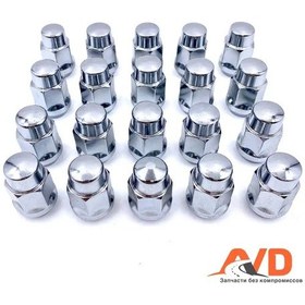 Resim Samara M12 X 1,25 Tekerlek Somunu 19 Anahtar İçin 20 Adet 172247933 