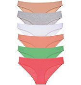 Resim 6 Adet Süper Eko Set Likralı Kadın Slip Külot Renk 6 Çok Renkli 