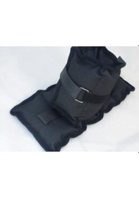 Resim 2.5 Kg 2 Adet Toplam 5 Kg El Ayak Bilek Kas Güçlendiriçi Ağırlık Seti Kum Ağırlık Torbası Siyah 