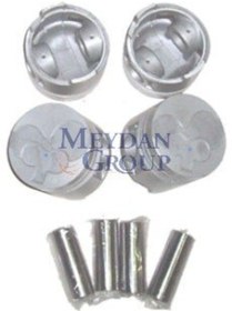 Resim EGE ÇAKIR OTOMOTİV YEDEK PARÇA Nıssan Pıck Up- D22- 97/02; Piston 0.50 28pin (td27) 2.7cc (96.5x2.5x2x4) (tık) 