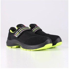 Resim Armadillo Ortopedik Kaymaz Taban Ergonomik Kompozit Burun İş Ayakkabısı Sarı - Siyah 