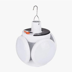 Resim Petinka Kamp Feneri 5 Led 'li 3 Farklı Işık Modlu Güneş Enerjili Solar Aydınlatma Asılabilir Fener 