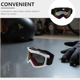 Resim 2 Adet Motosiklet Gözlüğü Yetişkin Off Road Gözlüğü Offroad Gözlükleri Rüzgar Geçirmez Gözlükler Motosiklet Gözlükleri İçin Güneş 