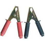 Resim Akü Takviye Maşası Büyük Kırmızı-siyah 1 Çift 100mm 