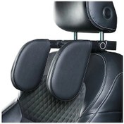 Resim Cloud011 Her Mevsim Çocuk Uyku Boyun Yastığı Araç Koltuğu 3d Hafıza Köpük Siyah 